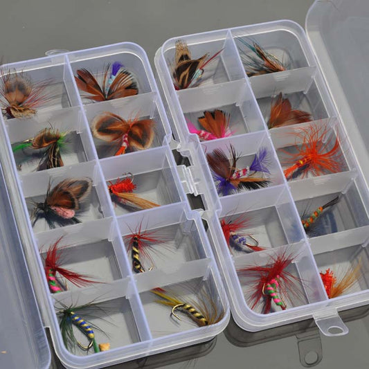 10Pcs box of fly hooks