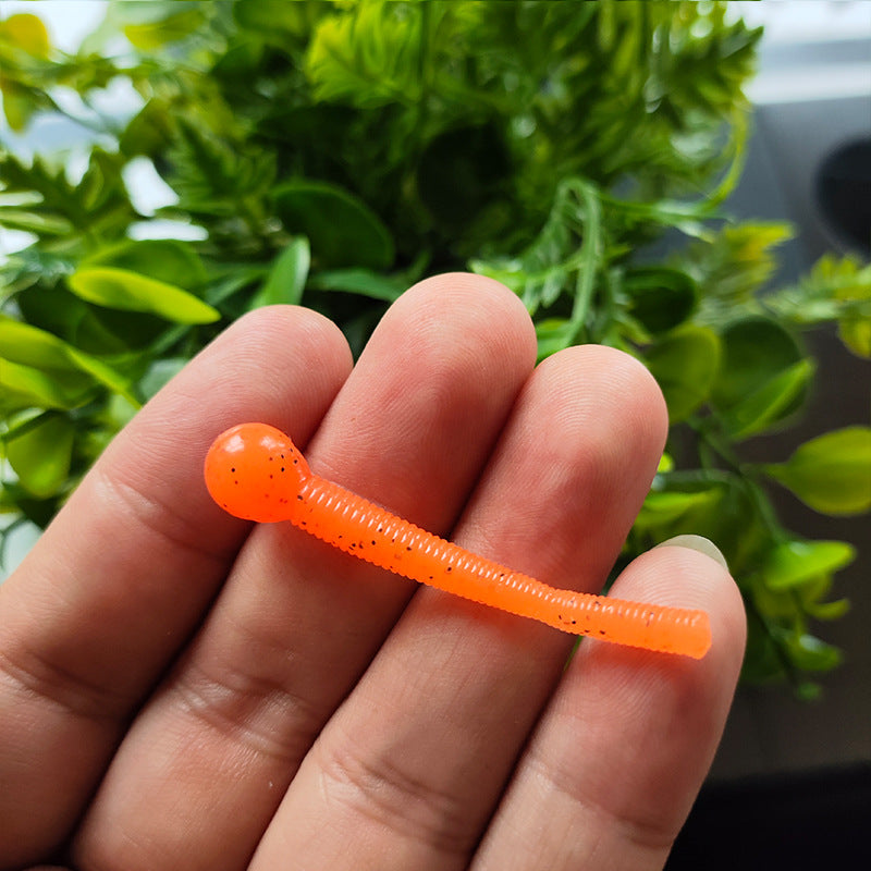 10Pcs Bionic Earthworm Soft Worm