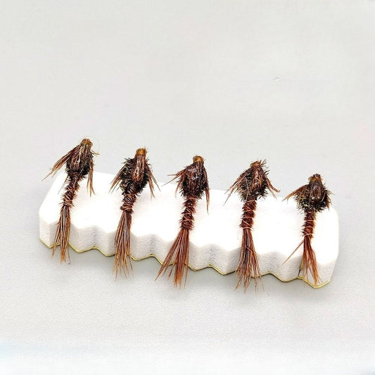 5PCs wild bird tail fly fishing lure