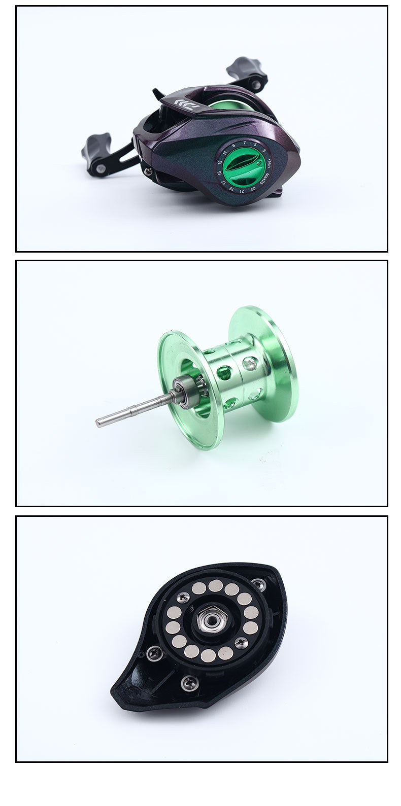 Angler 7.2:1 18+1BB Casting Reels