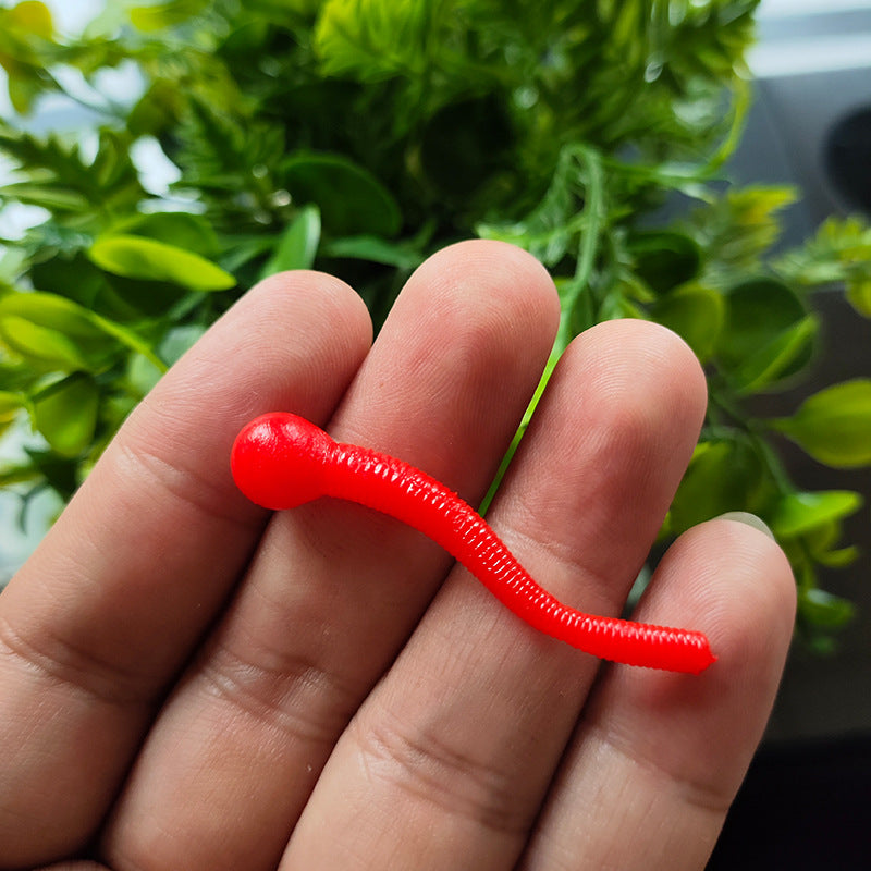 10Pcs Bionic Earthworm Soft Worm