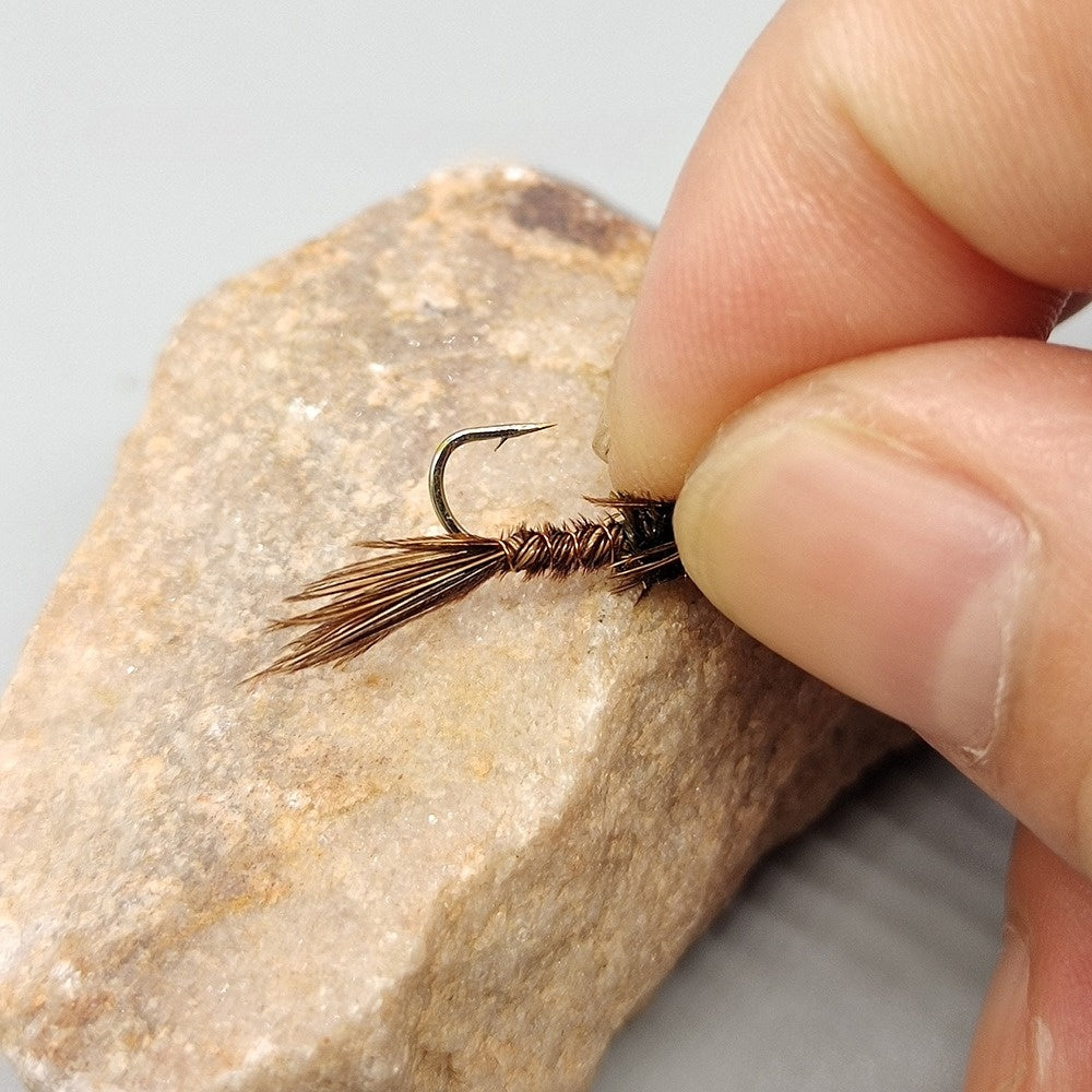 5PCs wild bird tail fly fishing lure