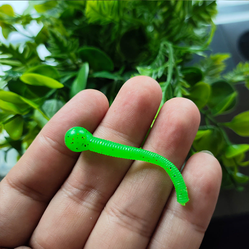 10Pcs Bionic Earthworm Soft Worm