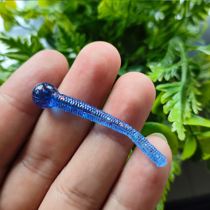 10Pcs Bionic Earthworm Soft Worm